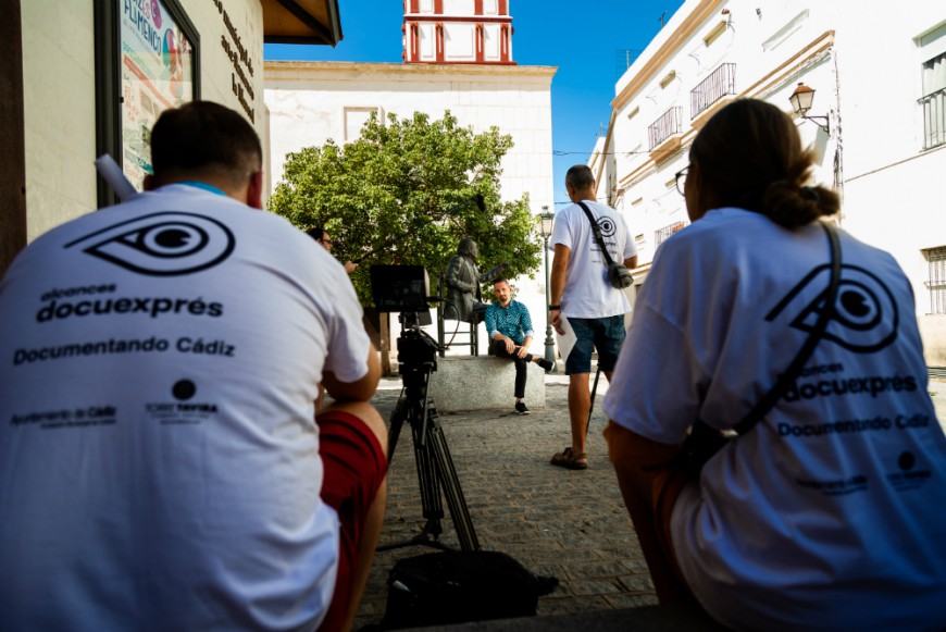 13 equipos de rodaje hacen de Cádiz un plató de cine en la VI edición de Docuexprés