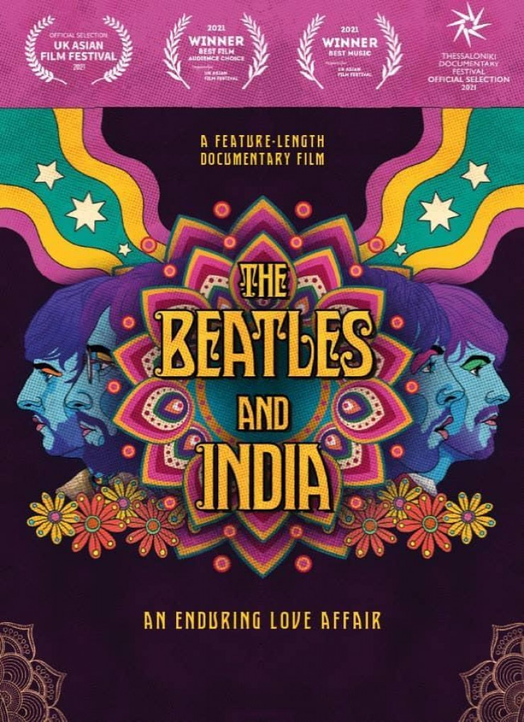 Imagen película The Beatles and India